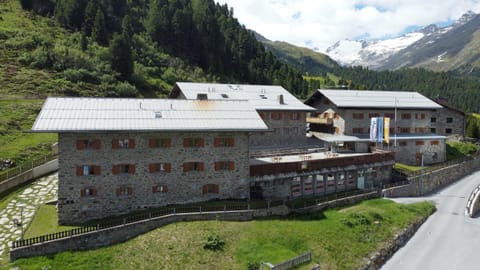 Property building, Spring, Natural landscape, Mountain view