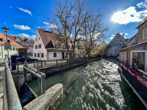 Property building, Day, River view, Street view