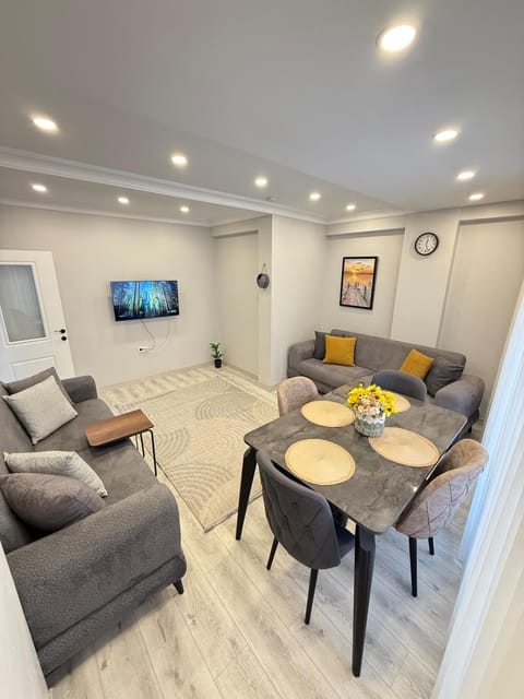Living room, Seating area, Dining area