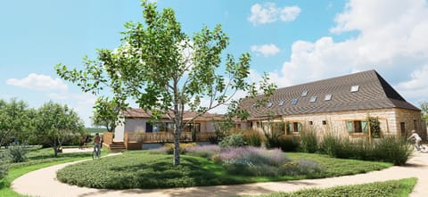 Property building, Garden