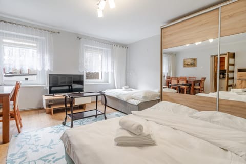 TV and multimedia, Living room, Photo of the whole room, Seating area, Evening entertainment, Bedroom, towels, wardrobe