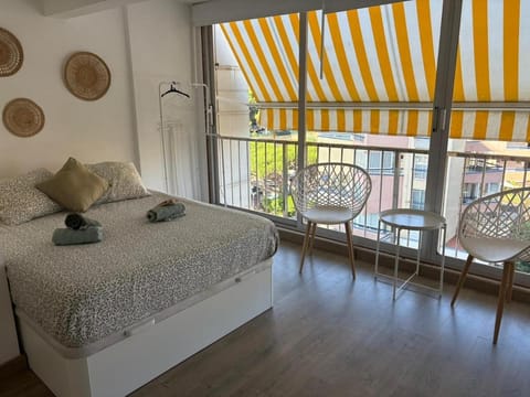 Bed, Balcony/Terrace, Bedroom