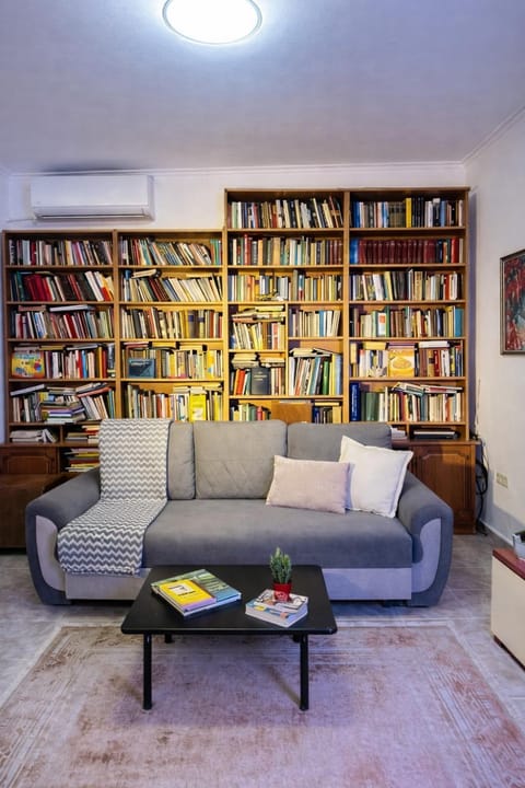Library, Living room, Seating area