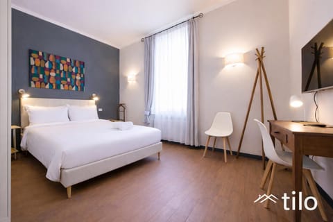 Communal lounge/ TV room, Bed, TV and multimedia, Photo of the whole room, hair dresser