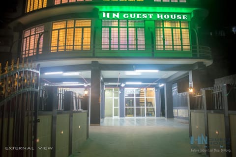 Property building, Facade/entrance, Night