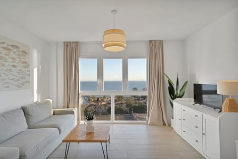 Living room, Seating area, Sea view