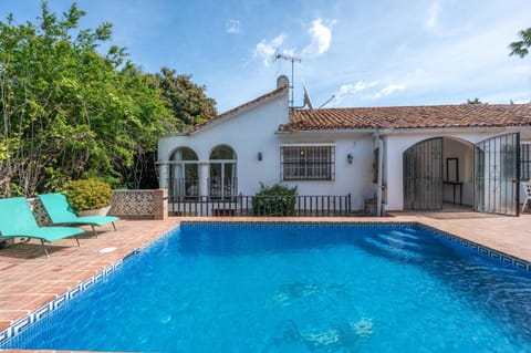 Property building, Living room, Swimming pool
