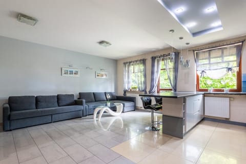 Kitchen or kitchenette, Living room, Seating area