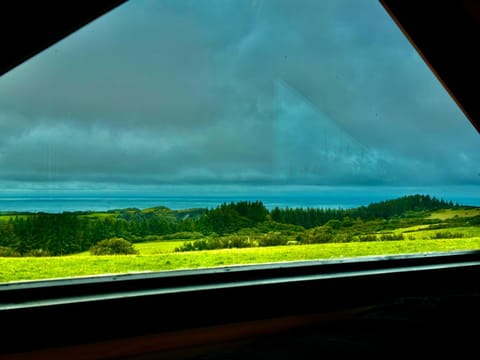 Sea View Sunset Outdoor Bath House in Woolacombe
