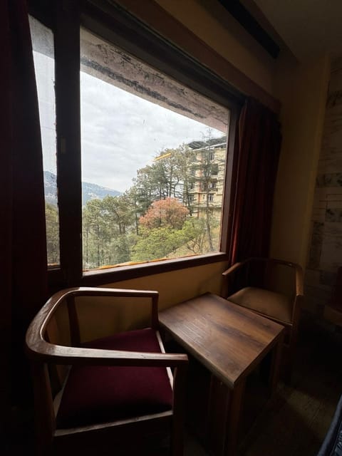 Natural landscape, Seating area, Mountain view
