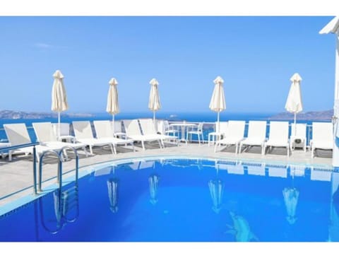 Natural landscape, Pool view, Sea view, Swimming pool, sunbed