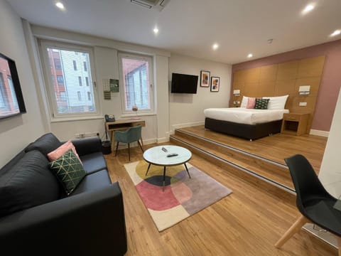 Seating area, Bedroom