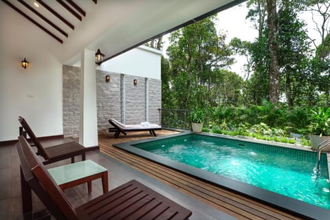 Natural landscape, Garden view, Pool view, Swimming pool, sunbed