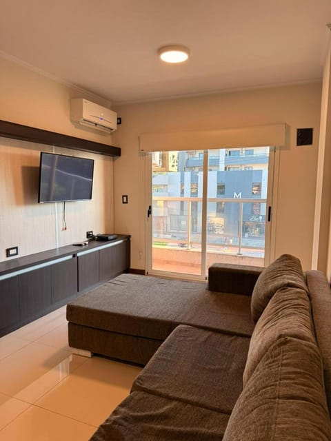 Living room, air conditioner