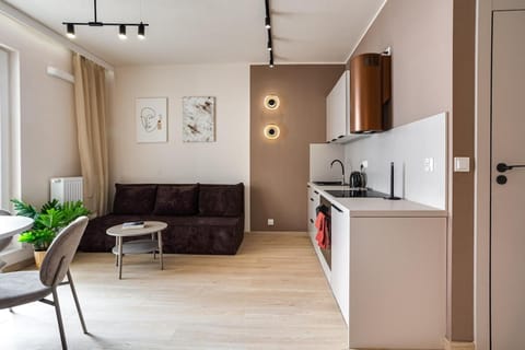 Kitchen or kitchenette, Living room, Seating area, Dining area, oven, stove