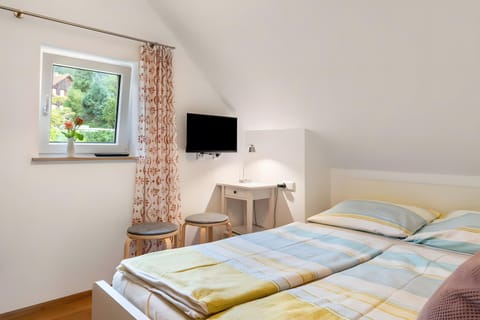 Property building, Living room, Bedroom