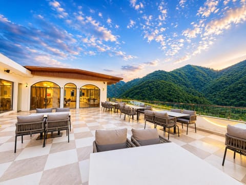Natural landscape, View (from property/room), Seating area, Mountain view