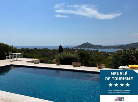 Natural landscape, Pool view, Sea view
