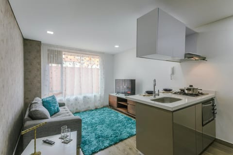 TV and multimedia, Kitchen or kitchenette, Living room, Dining area, stove