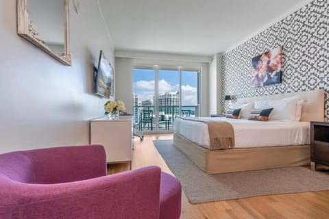 Bedroom, Sea view