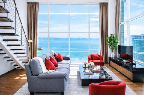 Living room, Sea view, Sea view