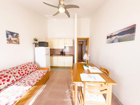 Kitchen or kitchenette, Living room, Photo of the whole room, Dining area, stove