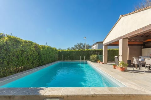 Property building, Living room, Swimming pool