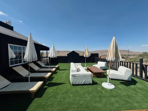 The Black Bronco House in Pioneertown