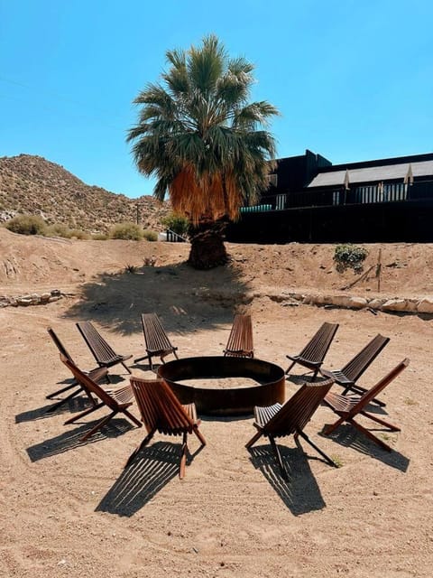 The Black Bronco House in Pioneertown