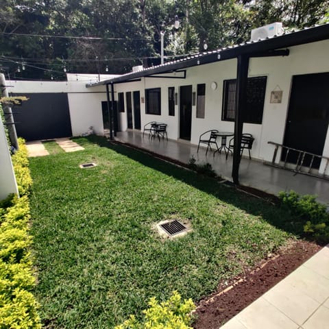 Property building, Patio, Day, Garden, Garden view