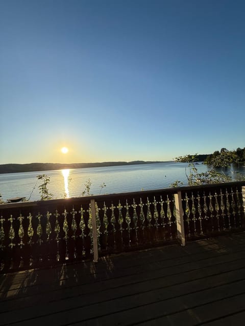 Natural landscape, View (from property/room), Balcony/Terrace, Lake view, Sunset