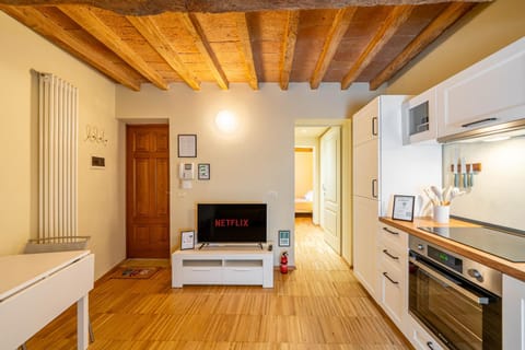 TV and multimedia, Kitchen or kitchenette, Living room, Seating area, Evening entertainment, minibar, oven, stove