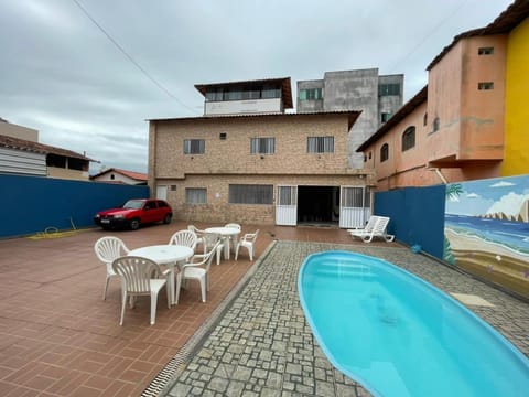 Property building, Patio, Pool view, Swimming pool, Parking