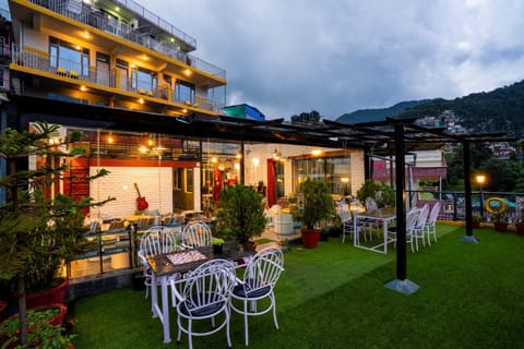Property building, Natural landscape, Garden, Mountain view