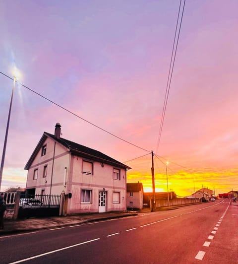 Property building, Sunset