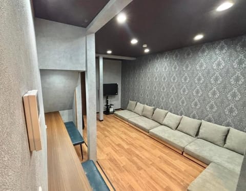 Living room, air conditioner