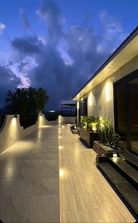 Property building, Patio, Night, View (from property/room)