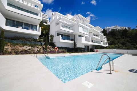 Property building, Pool view, Swimming pool