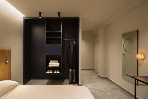 Bed, Photo of the whole room, Bedroom, wardrobe