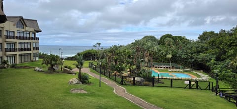 Property building, Beach, Swimming pool