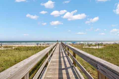 SPT304 Springs Towers Newly Renovated 3BR Oceanfront Condo House in Cherry Grove Beach