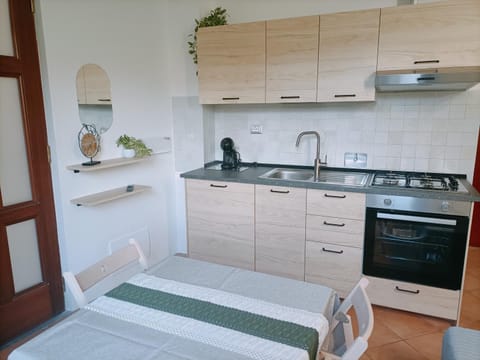 Living room, kitchen