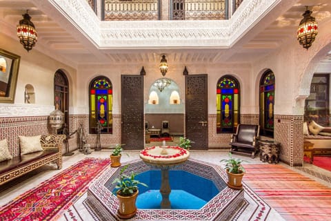 Patio, Lobby or reception