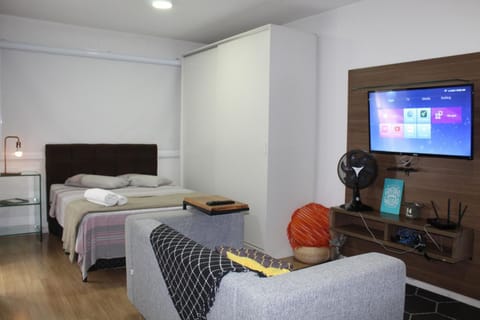 Bed, TV and multimedia, Living room, Bedroom