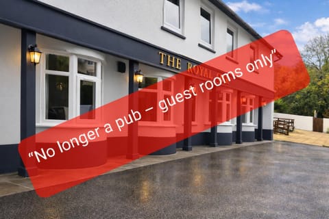 Property building, Text overlay
