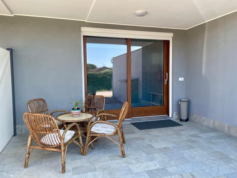 Property building, Patio