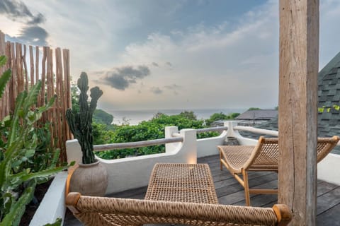 Natural landscape, View (from property/room), Balcony/Terrace, Sea view