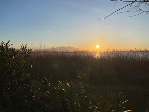 Spring, Day, Natural landscape, Mountain view, Sunset