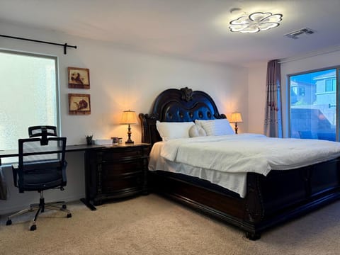 Bed, Bedroom