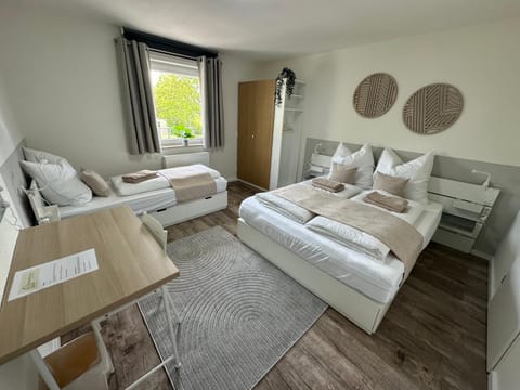 Bed, Photo of the whole room, Bedroom, towels, wardrobe